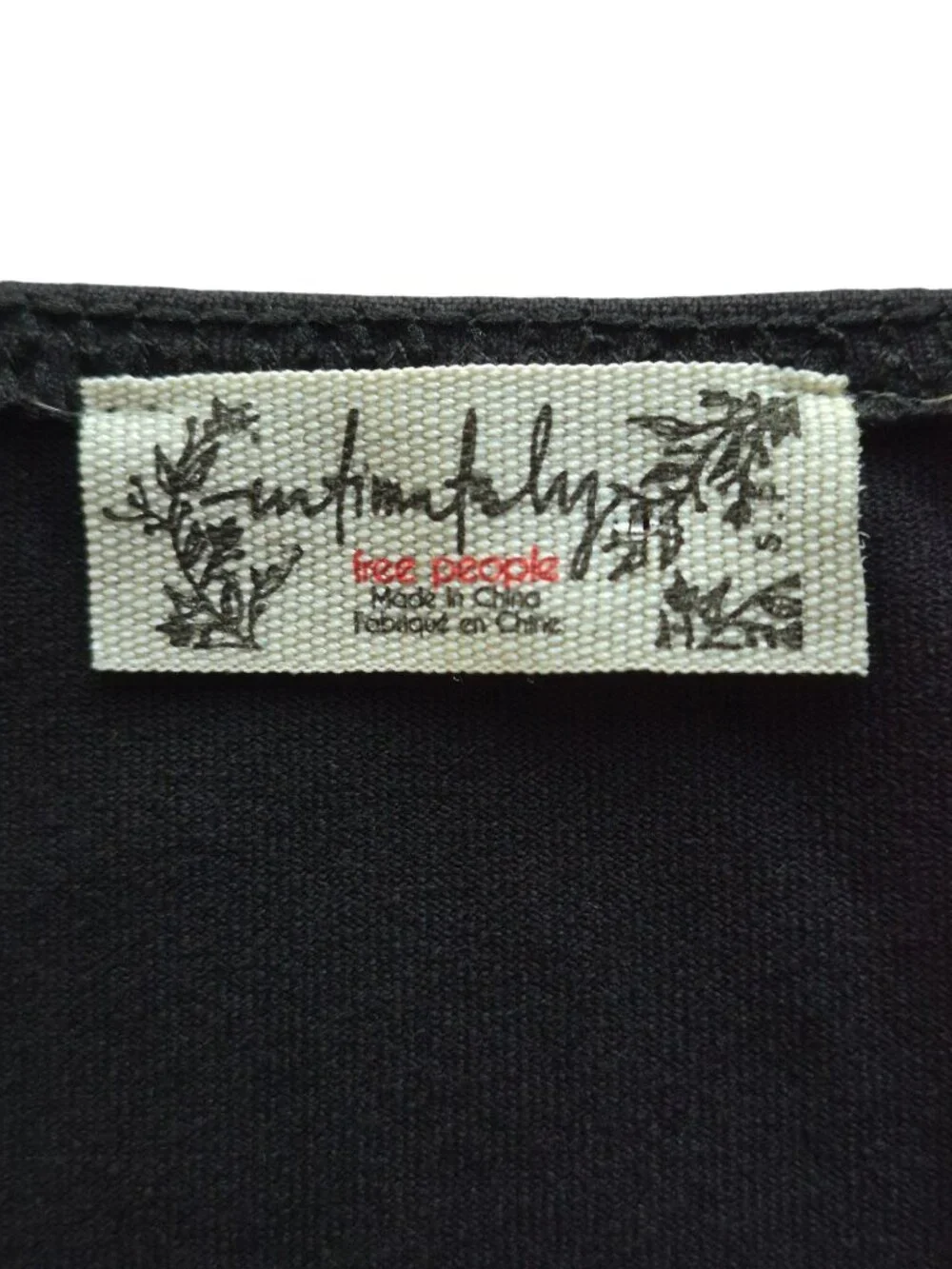 Free People Va Va Voop Duo Bodysuit Puff Sleeve Black Thong Size S - Picture 9 of 16